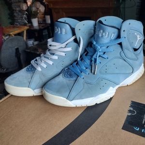 Used Air Jordan retro 7 pantone mens size 10